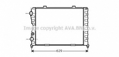 AVA QUALITY COOLING ala2056 -  Радиатор, охлаждение двигателя